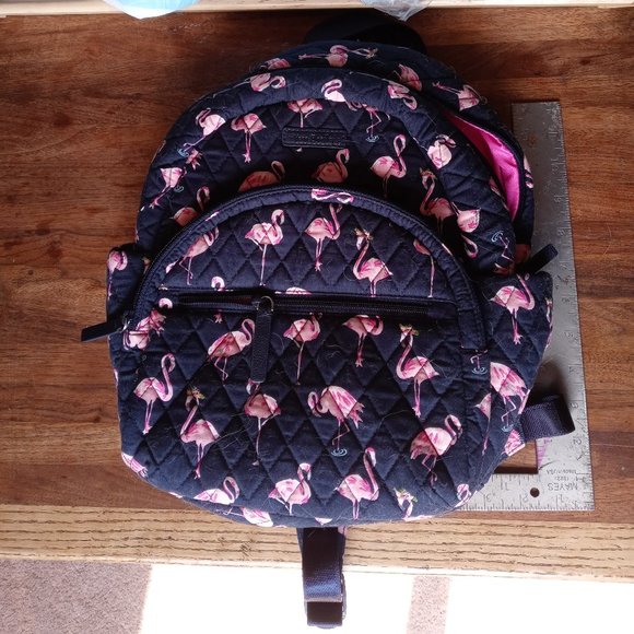 flamingo vera bradley backpack
